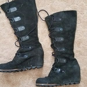 Women's sorel wedge boots